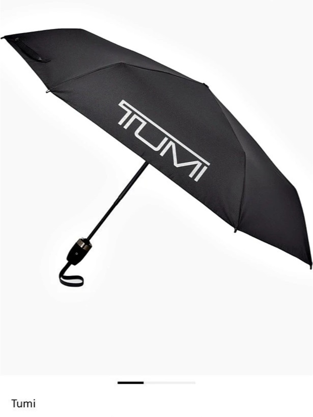 Tumi Medium Auto Close Umbrella - Black